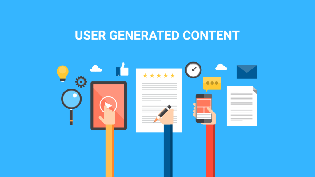 Leveraging user-generated content for marketing